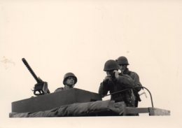 Photo Guerre D Algérie 1962 ,auto Mitrailleuse - War, Military