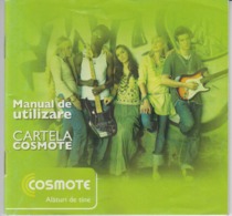 COSMOTE Telecommunications - COSMOTE Prepay SIM User's Manual - 32 Pages - Size Of The Book 115/110 Mm - Otros & Sin Clasificación