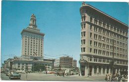 XW 3131 Oakland - Broadway And 14th Street - Auto Cars Voitures / Viaggiata 1958 - Oakland