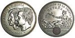 España 2001. Moneda 2000 Pesetas Plata. Primera 1ª República. Hispania. Última Emisión De La Peseta - 2 000 Pesetas