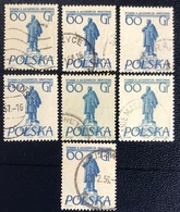 Polska - Poland - Polen - P1/10 - (°)used - 1955 - Monument Van Warschau - Michel Nr. 913 - Sammlungen