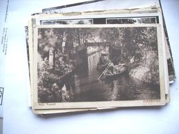 Nederland Holland Pays Bas Giethoorn Met Punterende Mannen - Giethoorn