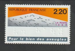 TIMBRE -  1989  - N° 2562   - Pour Le Bien Des Aveugles - Neuf Sans Charnière - Unused Stamps