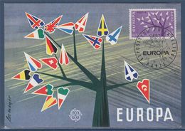 Europa Exposition Philatélique Paris 15.9.63 N°1358 Carte Postale - 1962