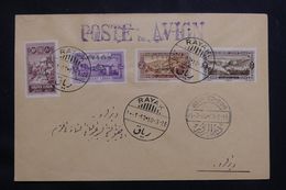 GRAND LIBAN - Enveloppe De Rayak Pour Deir Ez Zor Par Avion En 1926, Affranchissement Plaisant Poste Aérienne -  L 64519 - Briefe U. Dokumente