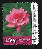 LUXEMBOURG 2017 ROSA GRANDE ROSE - Used Stamps