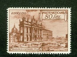 Vatican; Scott # E-12, Livraison Spéciale / Special Delivery; Neuf, Trace De Charnière  (9285) - Postage Due