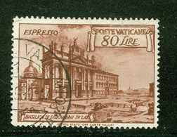 Vatican; Scott # E-12, Livraison Spéciale / Special Delivery; Usagé  (9286) - Taxes