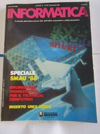 # RIVISTA INFORMATICA OGGI  N 20 / 1986 - Computer Sciences