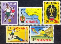 GHANA - MNH - FOOTBALL - SOCCER - MI.NO.63/7 - CV = 2,5 € - Copa Africana De Naciones