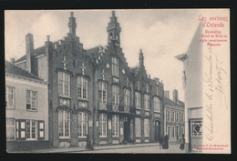 LES ENVIRONS D'OSTENDE GHISTELLES  - GISTEL  L'HOTEL DE VILLE EN STYLE RENAISSANCE FLAMANDE - Lummen