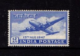 INDIA    1947    Independence   12a  Blue    MNH - Nuovi