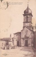 1925  Golbey  " Le Monument Et L'Eglise " - Golbey