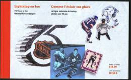 1992  National Hockey League - Ligue De Hockey Nationale Unitrade BK148, 1443-5 - Carnets Complets