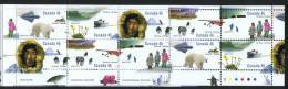 1995  The Arctic - L'arctique Unitrade BK184, 1574-8 - Full Booklets