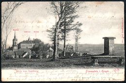 D8184 - Frauenstein Kirche Schloß Ruine Denkmal - Paul Heine - Frauenstein (Erzgeb.)