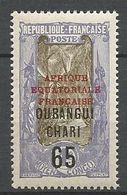 OUBANGUI N N° 67 NEUF** LUXE SANS CHARNIERE / MNH - Nuovi