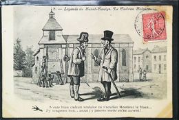 CPA. Carte Postale CADRAN SOLAIRE - SUNDIAL Saint Saulge  Le Cadran Solaire  1907 - Autres & Non Classés