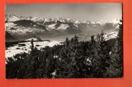 MOA-22  Crans Montana Le Platau Sous La Neige. Dolent, Dent De Fully. Circulé 1962 Vers France. Dubost 1189 - Crans-Montana