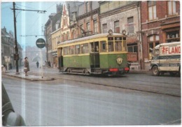 Dépt 59 - HAUBOURDIN - Le Tramway Ligne H Le 8 Février 1964 - Photo Jacques BAZIN - Haubourdin