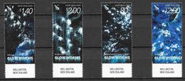 NEW ZEALAND 2016 MiNr. 3316 - 3319  Neuseeland Caves INSECTS Fungus Gnats Glowworms 4v  MNH ** 8.50 € - Nuevos