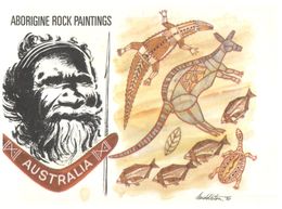 (D 1) Australia - Aborignes Rock Painting - Aborigènes