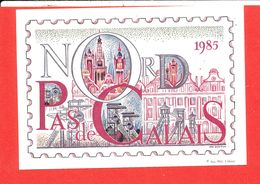 REPRESENTATION TIMBRE Cp Nord Pas De Calais - Stamps (pictures)