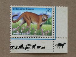 NY97-01 : Nations-Unies (New-York) / Protection De La Nature - Cougar (Felis Concolor) - Neufs