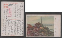 JAPAN WWII Military Hangzhou Picture Postcard CENTRAL CHINA WW2 MANCHURIA CHINE MANDCHOUKOUO JAPON GIAPPONE - 1943-45 Shanghai & Nankin