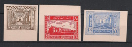 Afghanistan - 1931-33 - N°Yv. 257a - 261a - 265a - 3 Valeurs Non Dentelées / Imperf. - Neuf Luxe ** / MNH / Postfrisch - Afghanistan