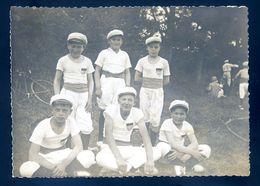 Cpa Carte Photo 12,5 X 9 Cm L' AC De Châtelaudren Sportif Années 1910 (1)  AVR20-172 - Châtelaudren