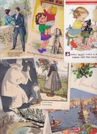 Lot N° 2500 De 10 CPA Illustrateurs Divers Déstockage Pour Revendeurs Ou Collectionneurs - 5 - 99 Postkaarten