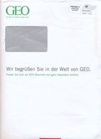 BRD / Bund Hamburg Brief Kilotarif Allemagne FRW Priority Luftpost - Label GEO Verlag Zeitschrift Brief In Die Schweiz - Briefe U. Dokumente