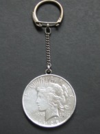 1 One Dollar 1922 En Argent - Monté En Porte-clef  PEACE - Etats-Unis - United States - USA *** EN ACHAI IMMEDIAT **** - 1921-1935: Peace (Paix)