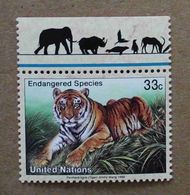 NY99-01 : Nations-Unies (New-York) / Protection De La Nature -Tigre (Panthera Tigris) - Neufs