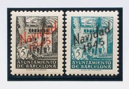 **SHNE29/30. 1945. Serie Completa, Procedente De Las Hojas Bloque. NO EMITIDA. MAGNIFICA. Edifil 2020: 125 Euros - Other & Unclassified