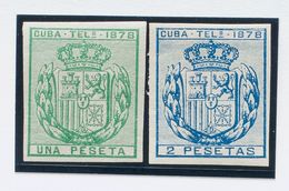 *43/44s. 1878. Serie Completa, Dos Valores. SIN DENTAR. MAGNIFICA. Edifil 2020: 70 Euros - Other & Unclassified