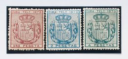 *46/48. 1879. Serie Completa. Muy Bien Centrados. MAGNIFICA. Edifil 2020: +30 Euros - Other & Unclassified