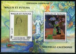 WALLIS ET FUTUNA - BLOC FEUILLET N° 13 * * - 100 ANS MORT DE GAUGUIN - LUXE - Blocs-feuillets