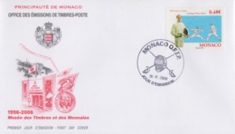 Enveloppe  FDC  1er  Jour   MONACO    ESCRIME  Challenge  Prince  ALBERT  2006 - Schermen