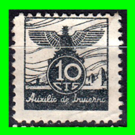 10 CENTIMOS AUXILIO DE INVIERNO ESPAÑA AÑO 1937 - Kriegssteuermarken