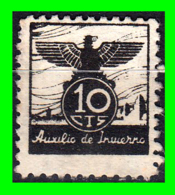 10 CENTIMOS AUXILIO DE INVIERNO ESPAÑA AÑO 1937 - Oorlogstaks