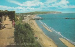 Postcard - Sandown From Battery Gardens I.O.W. - Card No.1590302 Unused Very Good - Sandown