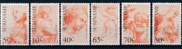 Suriname, 1983, Raffael, Paintings, Art, MNH, Michel 1026-1031 - Surinam