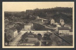 +++ CPA - BONNE - MODAVE - Panorama , La Gare Et Les Hôtels - Nels  // - Modave