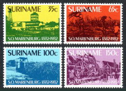 Suriname, 1982, Sugar Industry, MNH, Michel 993-996 - Surinam