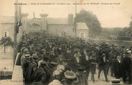 St Aignan * Fêtes De La Mutualité 18/19 Juillet 1909 * Réception De M. VIVIANI Ministre Du Travail - Saint Aignan