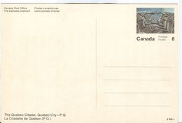 Canada Unused Stationery Quebec Citadel - 1953-.... Reinado De Elizabeth II