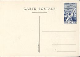 Entier CP Tour Droit Eclaireurs De France 40c + 60c Scout Scoutisme Neuve Storch S1 Imp Blondel La Rougery Paris - Standard Postcards & Stamped On Demand (before 1995)