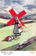 Noblesse Oblige  - Helvetia - Neutralité - Asile - Guerre 1914-18 - Accueil Train De Grands Blessés Français - Suisse - Otros & Sin Clasificación